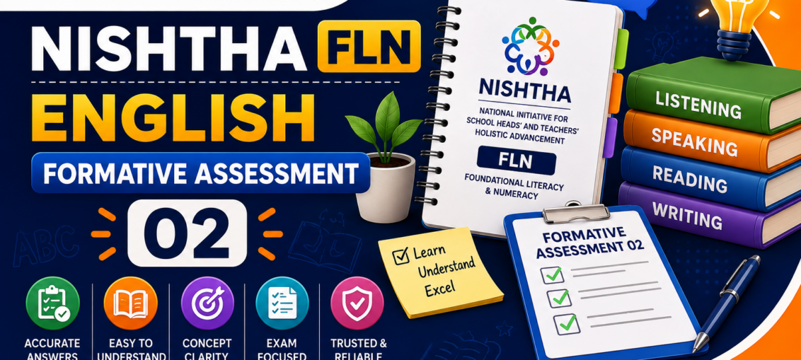 NISHTHA FLN English Formative Assessment 02